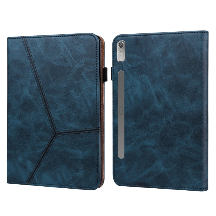 Embossed Striped Leather Tablet Case, For Lenovo Tab M8 4th Gen TB-300FU, For Lenovo Tab P11 Gen 2, For Lenovo Tab P11 Pro Gen 2