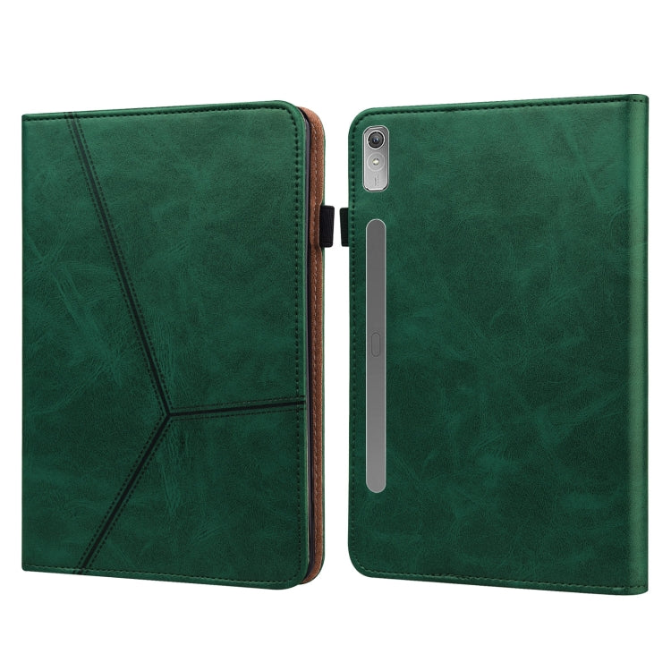 Embossed Striped Leather Tablet Case, For Lenovo Tab M8 4th Gen TB-300FU, For Lenovo Tab P11 Gen 2, For Lenovo Tab P11 Pro Gen 2