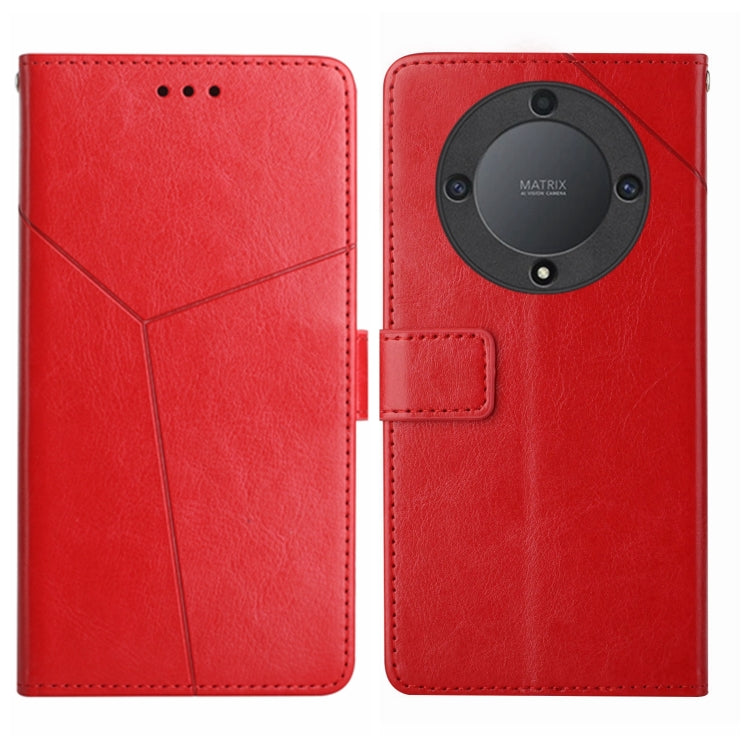 HT01 Y-shaped Pattern Flip Leather Phone Case, For Realme C55, For Xiaomi Redmi Note 12 4G Global, For Honor X9a 5G / Magic5 Lite, For Honor X5 4G