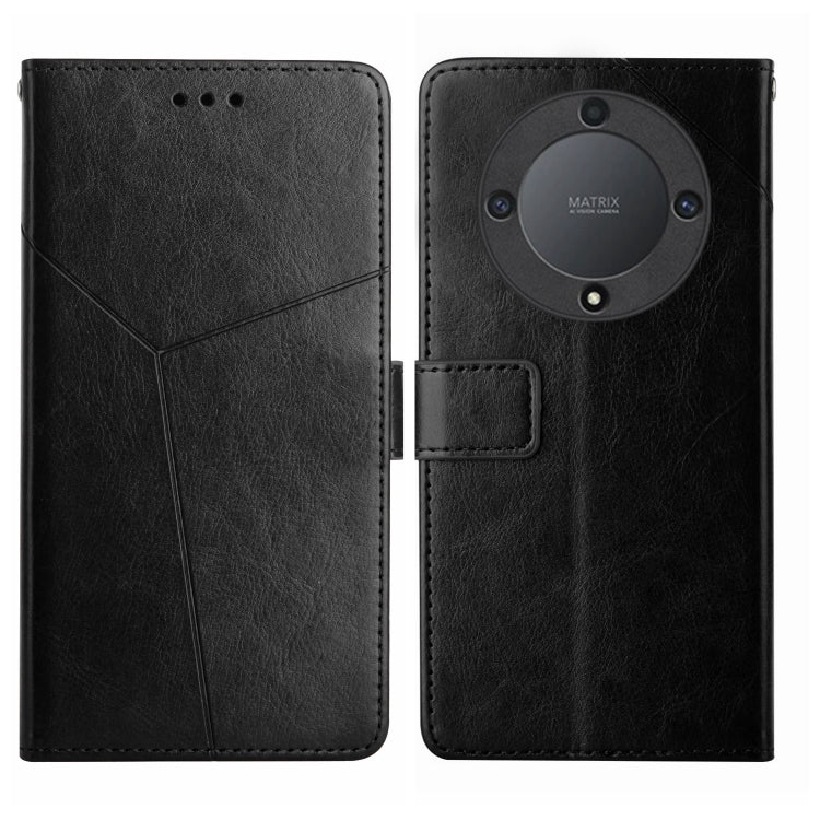 HT01 Y-shaped Pattern Flip Leather Phone Case, For Realme C55, For Xiaomi Redmi Note 12 4G Global, For Honor X9a 5G / Magic5 Lite, For Honor X5 4G