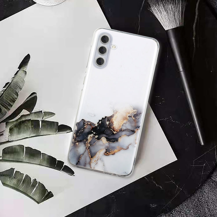 Hollow Marble Pattern TPU Precise Hole Phone Case, For Samsung Galaxy A14 5G / 4G, For Samsung Galaxy S23 FE 5G
