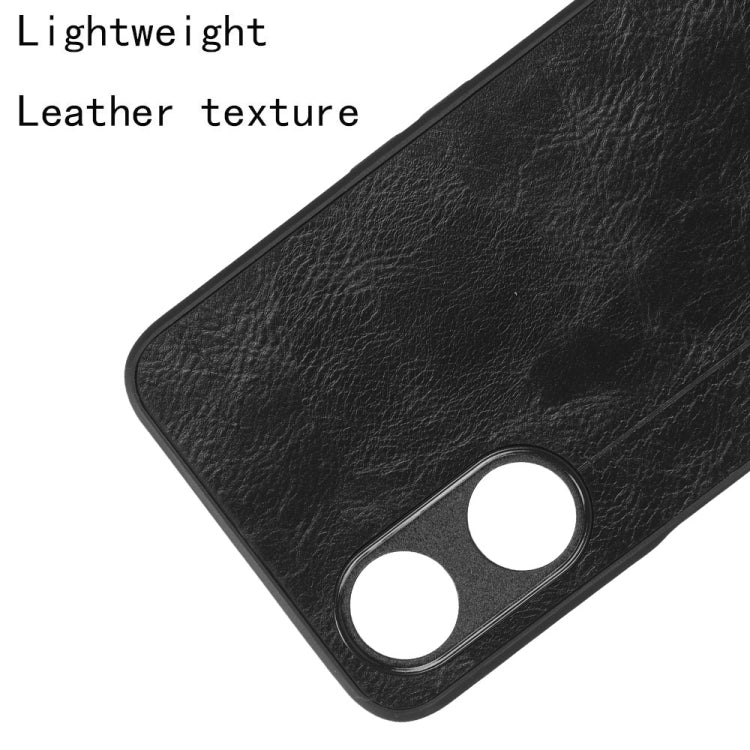 Sewing Cow Pattern Skin PC + PU + TPU Phone Case, For OPPO A58 5G, For Realme C30s/C30 4G, For Infinix Note 11/Note 12 G88, For Infinix Note 12 G96, For Xiaomi Redmi K60 5G, For Xiaomi Redmi K60E 5G, For Xiaomi Redmi Note 12 Pro 5G                     ...