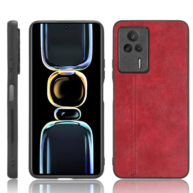 Sewing Cow Pattern Skin PC + PU + TPU Phone Case, For OPPO A58 5G, For Realme C30s/C30 4G, For Infinix Note 11/Note 12 G88, For Infinix Note 12 G96, For Xiaomi Redmi K60 5G, For Xiaomi Redmi K60E 5G, For Xiaomi Redmi Note 12 Pro 5G                     ...