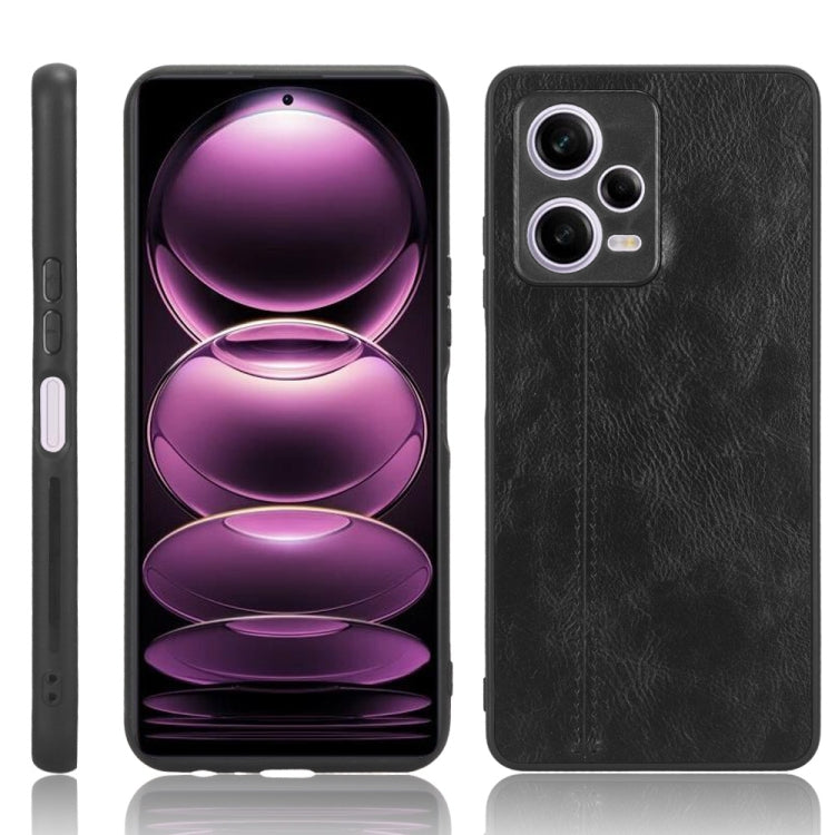 Sewing Cow Pattern Skin PC + PU + TPU Phone Case, For OPPO A58 5G, For Realme C30s/C30 4G, For Infinix Note 11/Note 12 G88, For Infinix Note 12 G96, For Xiaomi Redmi K60 5G, For Xiaomi Redmi K60E 5G, For Xiaomi Redmi Note 12 Pro 5G                     ...