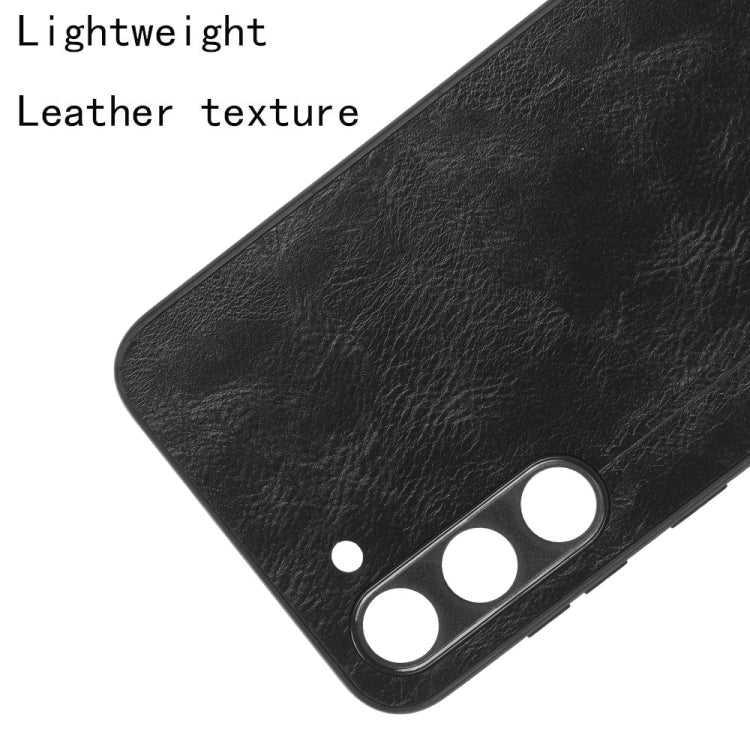 Sewing Cow Pattern Skin PC + PU + TPU Phone Case, For Samsung Galaxy S23+ 5G, For Samsung Galaxy S23 Ultra 5G, For Samsung Galaxy S23 5G, For Xiaomi 12T Pro, For Xiaomi 12T/Redmi K50 Ultra, For Xiaomi Poco C55/Redmi 12C/Redmi 11A 4G                    ...