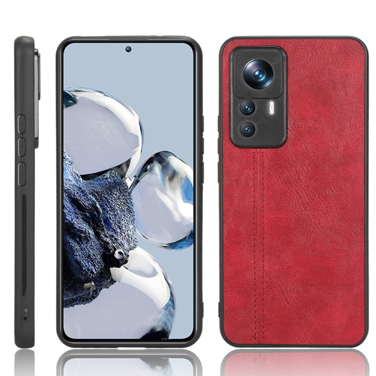 Sewing Cow Pattern Skin PC + PU + TPU Phone Case, For Samsung Galaxy S23+ 5G, For Samsung Galaxy S23 Ultra 5G, For Samsung Galaxy S23 5G, For Xiaomi 12T Pro, For Xiaomi 12T/Redmi K50 Ultra, For Xiaomi Poco C55/Redmi 12C/Redmi 11A 4G                    ...