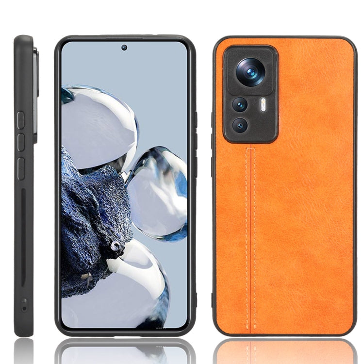 Sewing Cow Pattern Skin PC + PU + TPU Phone Case, For Samsung Galaxy S23+ 5G, For Samsung Galaxy S23 Ultra 5G, For Samsung Galaxy S23 5G, For Xiaomi 12T Pro, For Xiaomi 12T/Redmi K50 Ultra, For Xiaomi Poco C55/Redmi 12C/Redmi 11A 4G                    ...