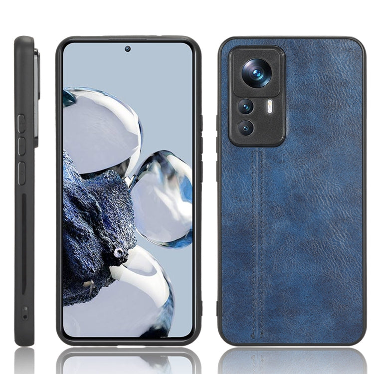 Sewing Cow Pattern Skin PC + PU + TPU Phone Case, For Samsung Galaxy S23+ 5G, For Samsung Galaxy S23 Ultra 5G, For Samsung Galaxy S23 5G, For Xiaomi 12T Pro, For Xiaomi 12T/Redmi K50 Ultra, For Xiaomi Poco C55/Redmi 12C/Redmi 11A 4G                    ...