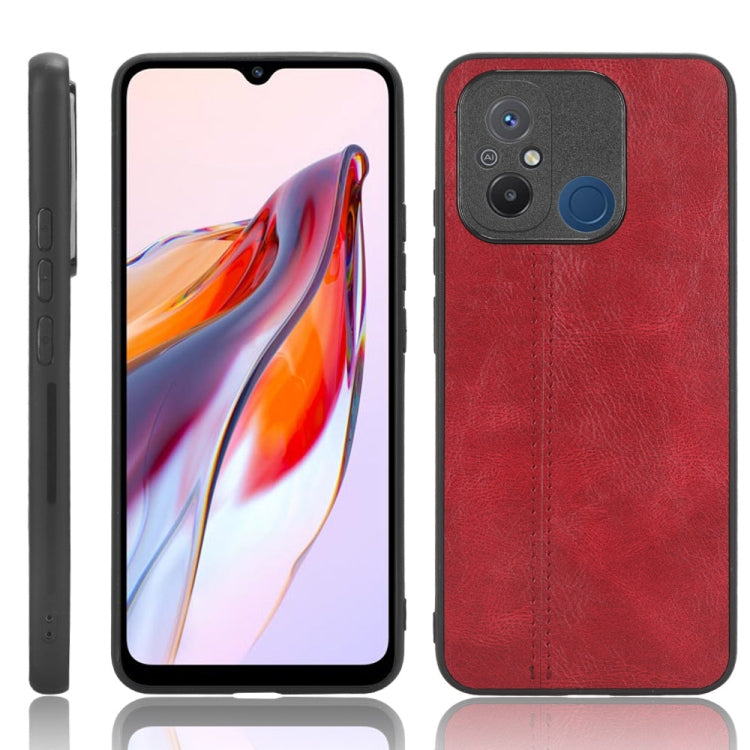 Sewing Cow Pattern Skin PC + PU + TPU Phone Case, For Samsung Galaxy S23+ 5G, For Samsung Galaxy S23 Ultra 5G, For Samsung Galaxy S23 5G, For Xiaomi 12T Pro, For Xiaomi 12T/Redmi K50 Ultra, For Xiaomi Poco C55/Redmi 12C/Redmi 11A 4G                    ...