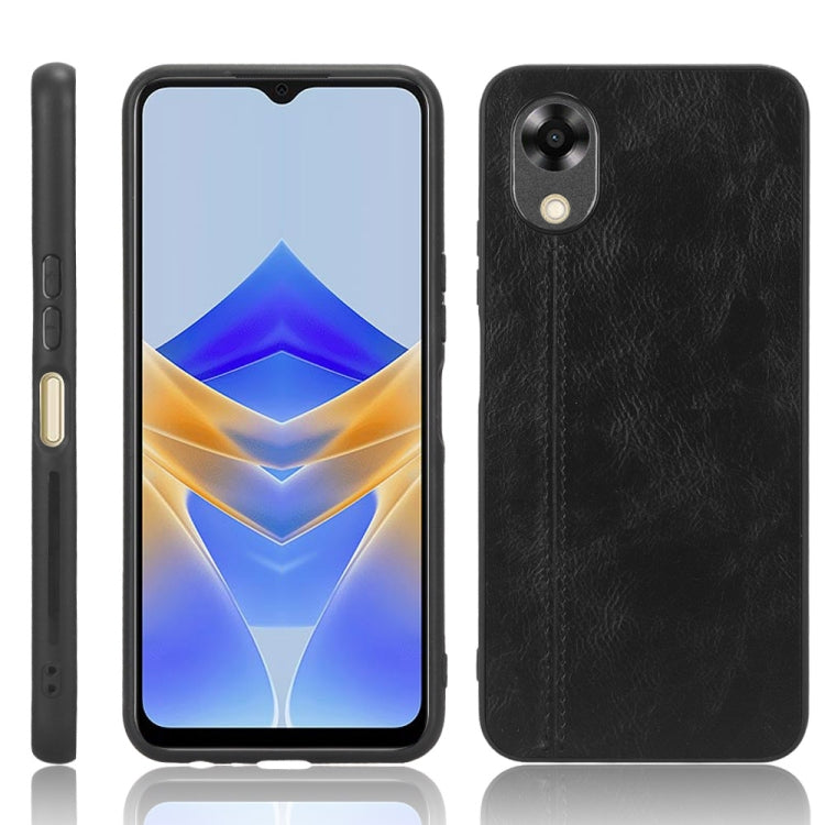 Sewing Cow Pattern Skin PC + PU + TPU Phone Case, For Samsung Galaxy S23+ 5G, For Samsung Galaxy S23 Ultra 5G, For Samsung Galaxy S23 5G, For Xiaomi 12T Pro, For Xiaomi 12T/Redmi K50 Ultra, For Xiaomi Poco C55/Redmi 12C/Redmi 11A 4G                    ...