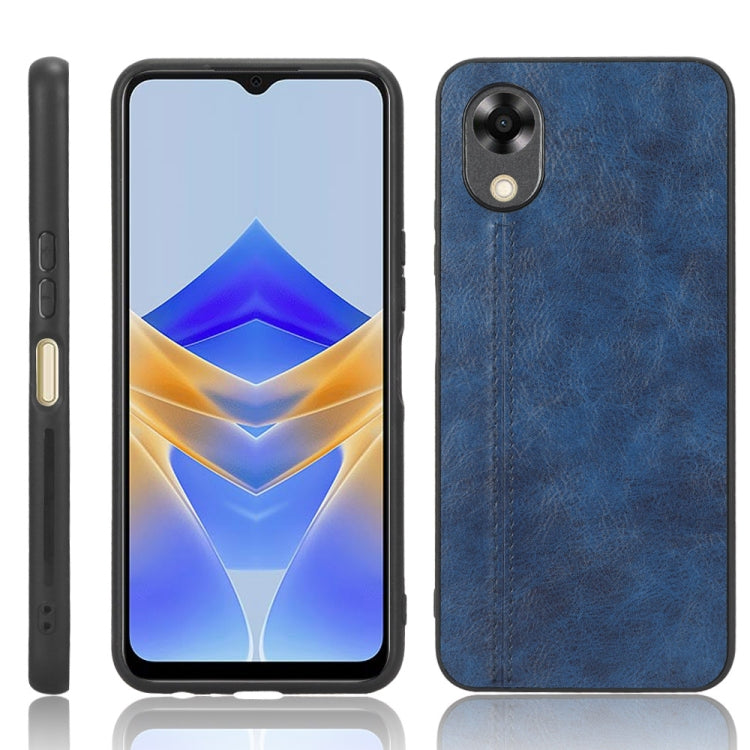 Sewing Cow Pattern Skin PC + PU + TPU Phone Case, For Samsung Galaxy S23+ 5G, For Samsung Galaxy S23 Ultra 5G, For Samsung Galaxy S23 5G, For Xiaomi 12T Pro, For Xiaomi 12T/Redmi K50 Ultra, For Xiaomi Poco C55/Redmi 12C/Redmi 11A 4G                    ...