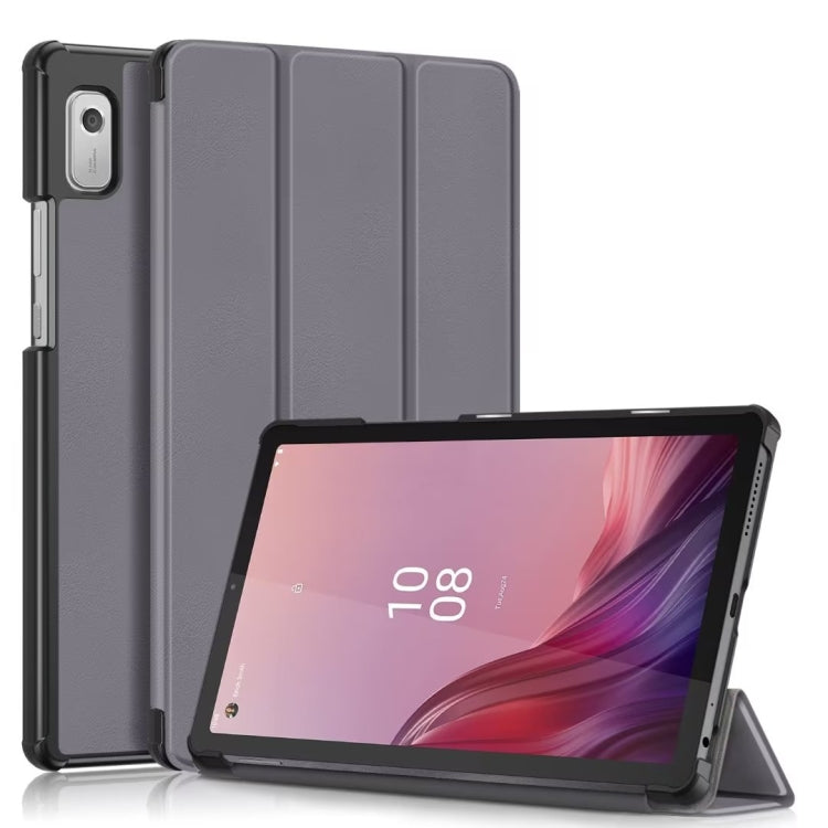 3-folding Leather Smart Tablet Case, For Lenovo Tab M9 TB-310FU