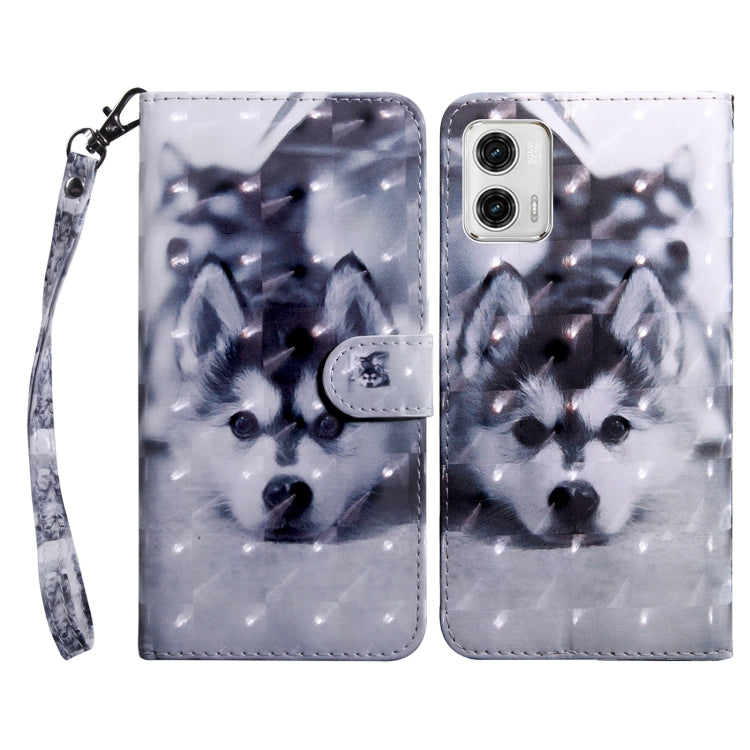 3D Painted Leather Phone Case, For Motorola Moto G73, For Google Pixel 7 5G, For Google Pixel 7 Pro 5G, For Google Pixel 7a 5G