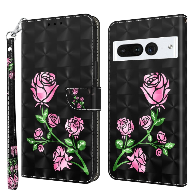3D Painted Leather Phone Case, For Motorola Moto G73, For Google Pixel 7 5G, For Google Pixel 7 Pro 5G, For Google Pixel 7a 5G