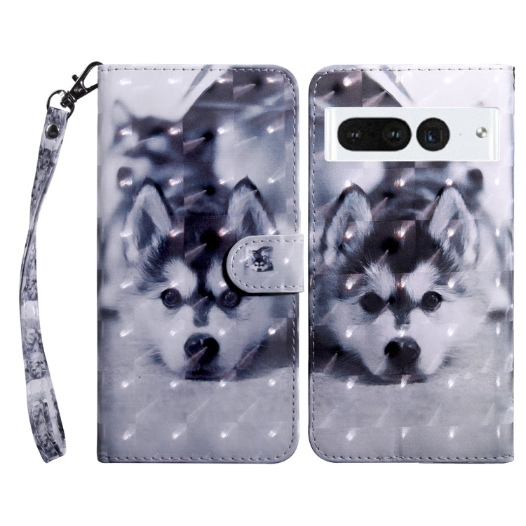 3D Painted Leather Phone Case, For Motorola Moto G73, For Google Pixel 7 5G, For Google Pixel 7 Pro 5G, For Google Pixel 7a 5G