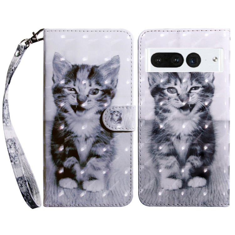 3D Painted Leather Phone Case, For Motorola Moto G73, For Google Pixel 7 5G, For Google Pixel 7 Pro 5G, For Google Pixel 7a 5G