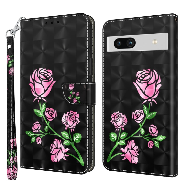 3D Painted Leather Phone Case, For Motorola Moto G73, For Google Pixel 7 5G, For Google Pixel 7 Pro 5G, For Google Pixel 7a 5G