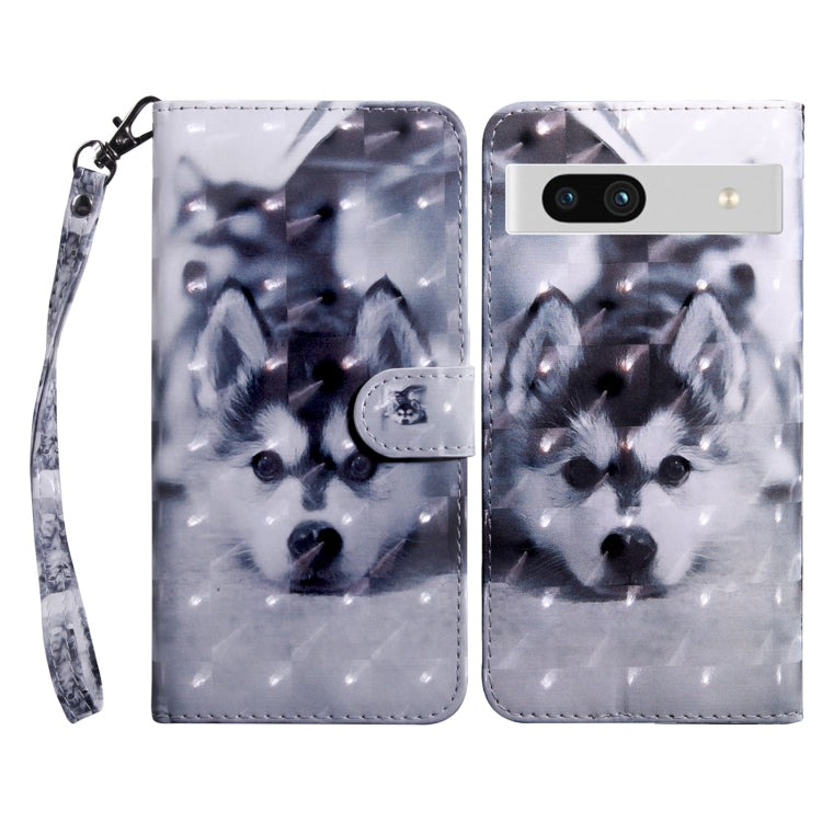 3D Painted Leather Phone Case, For Motorola Moto G73, For Google Pixel 7 5G, For Google Pixel 7 Pro 5G, For Google Pixel 7a 5G