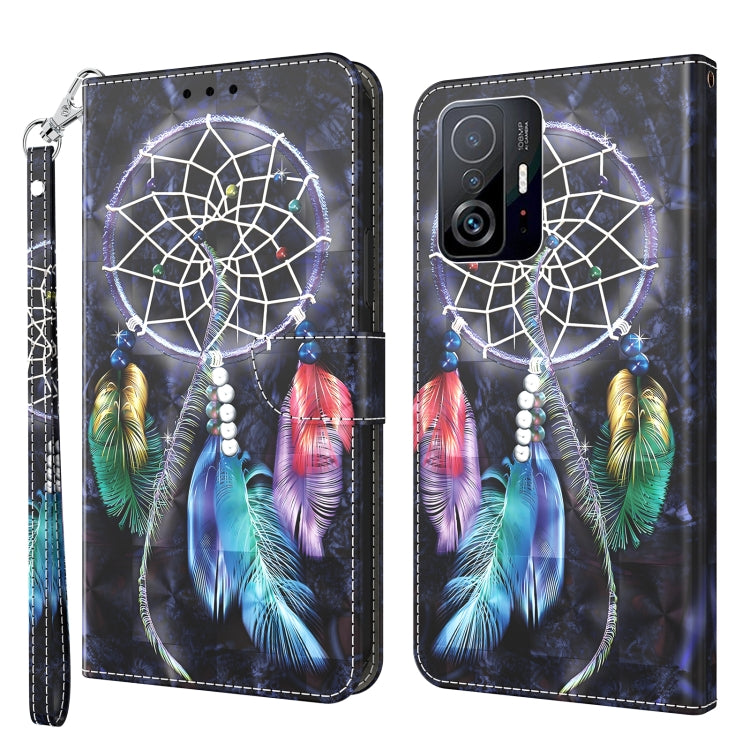 3D Painted Leather Phone Case, For Xiaomi Redmi 11A, For Samsung Galaxy A24 4G, For Samsung Galaxy A34, For Xiaomi Mi 11T Pro