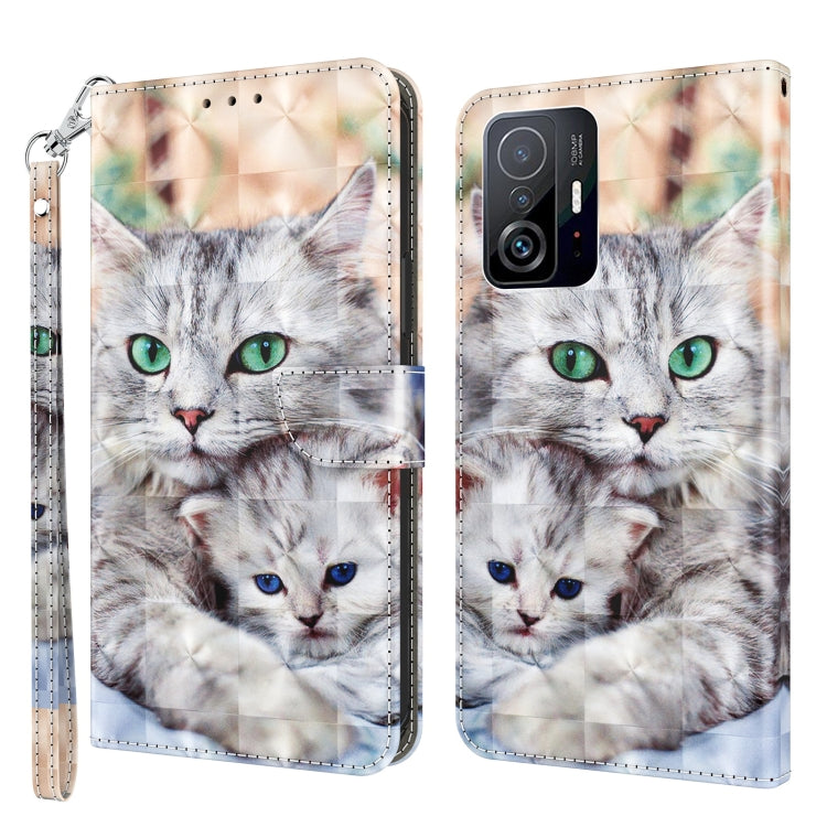3D Painted Leather Phone Case, For Xiaomi Redmi 11A, For Samsung Galaxy A24 4G, For Samsung Galaxy A34, For Xiaomi Mi 11T Pro