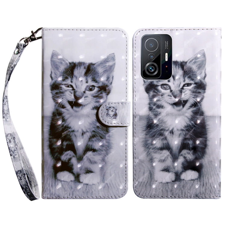 3D Painted Leather Phone Case, For Xiaomi Redmi 11A, For Samsung Galaxy A24 4G, For Samsung Galaxy A34, For Xiaomi Mi 11T Pro