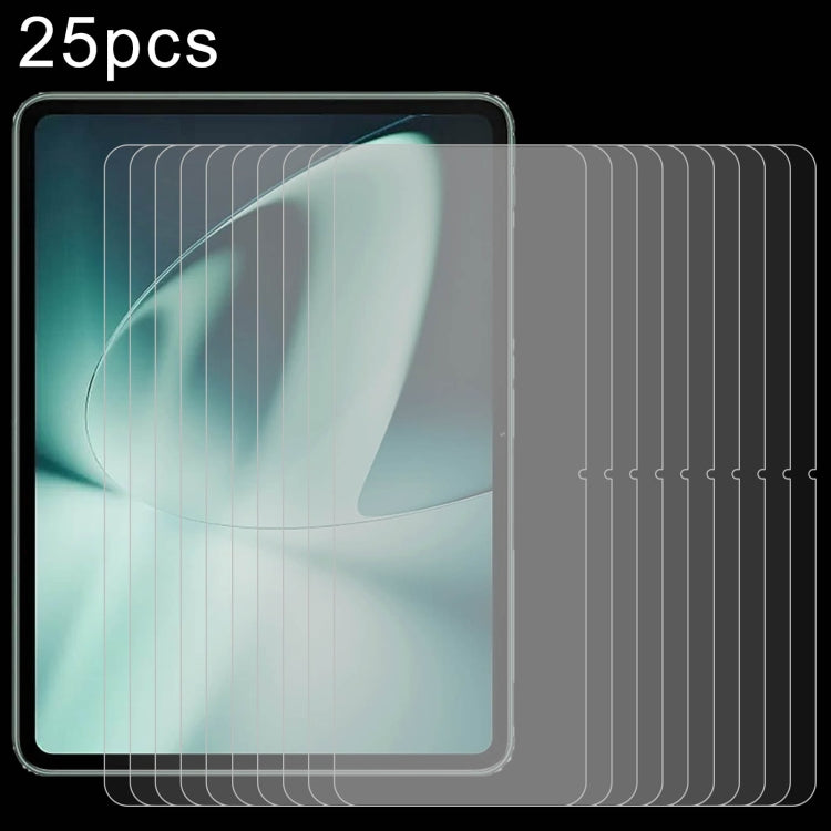 For Teclast P25T / P26T 25pcs 0.3mm 9H Explosion-proof Tempered Tablet Glass Film, For Lenovo Tab M9(25pcs), For OnePlus Pad 11.6 inch(25pcs), For Teclast P25T(25pcs)