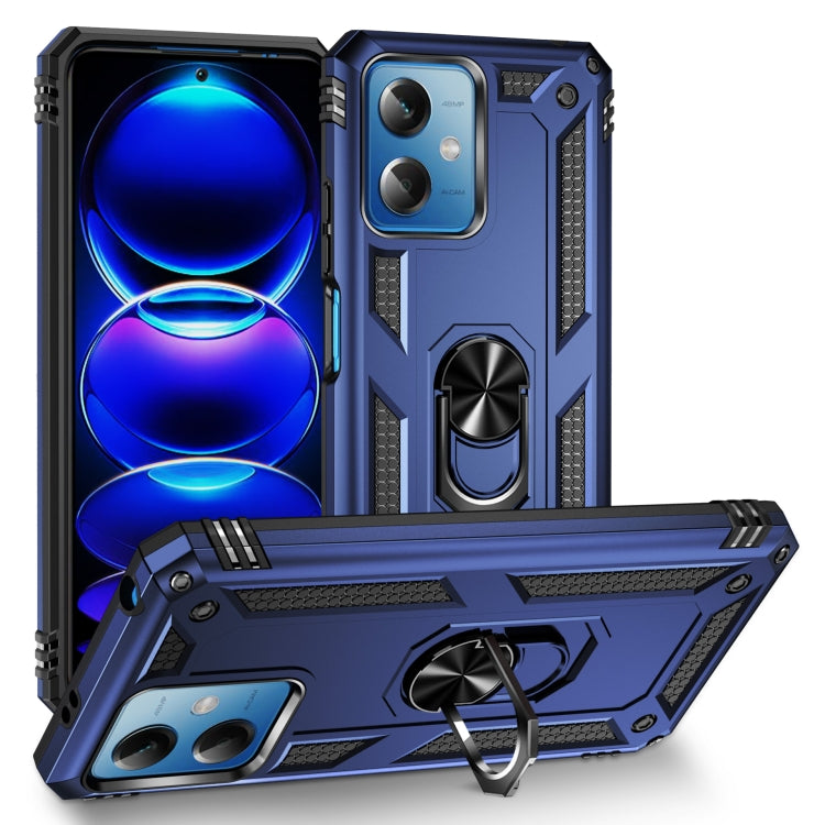 Shockproof TPU + PC Phone Case with Holder, For Xiaomi Redmi Note 12 Pro+, For Xiaomi Redmi Note 12 Pro 5G, For Xiaomi Redmi Note 12 5G Global, For Samsung Galaxy A34