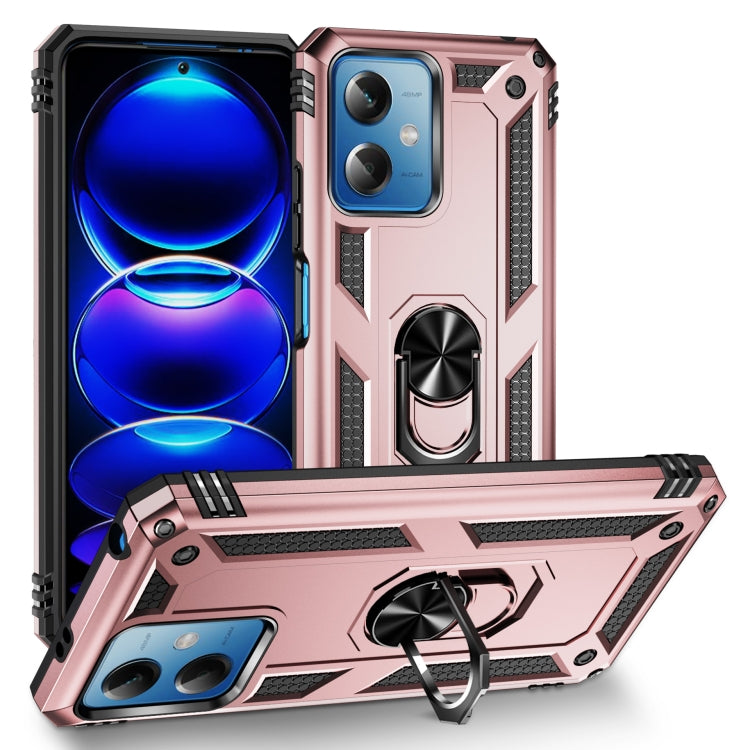 Shockproof TPU + PC Phone Case with Holder, For Xiaomi Redmi Note 12 Pro+, For Xiaomi Redmi Note 12 Pro 5G, For Xiaomi Redmi Note 12 5G Global, For Samsung Galaxy A34