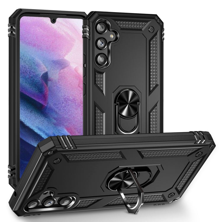 Shockproof TPU + PC Phone Case with Holder, For Xiaomi Redmi Note 12 Pro+, For Xiaomi Redmi Note 12 Pro 5G, For Xiaomi Redmi Note 12 5G Global, For Samsung Galaxy A34