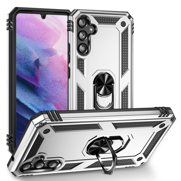 Shockproof TPU + PC Phone Case with Holder, For Xiaomi Redmi Note 12 Pro+, For Xiaomi Redmi Note 12 Pro 5G, For Xiaomi Redmi Note 12 5G Global, For Samsung Galaxy A34