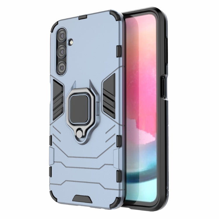 PC + TPU Shockproof Protective Phone Case with Magnetic Ring Holder, For Samsung Galaxy A24 5G / A24 4G