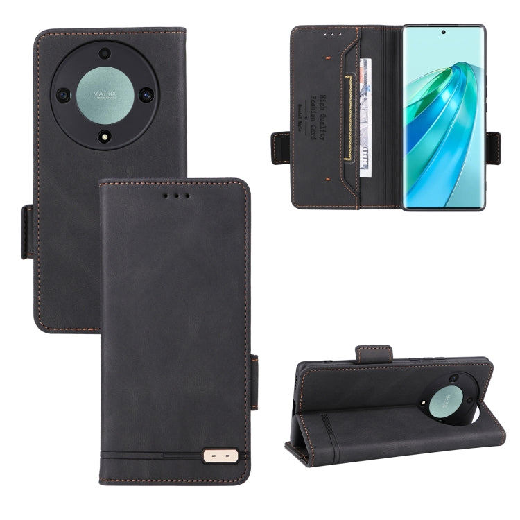 Magnetic Clasp Flip Leather Phone Case, For Honor X5, For Honor X9a 5G / Magic5 Lite, For Samsung Galaxy A24 4G, For Sony Xperia 1 V, For Sony Xperia 10 V