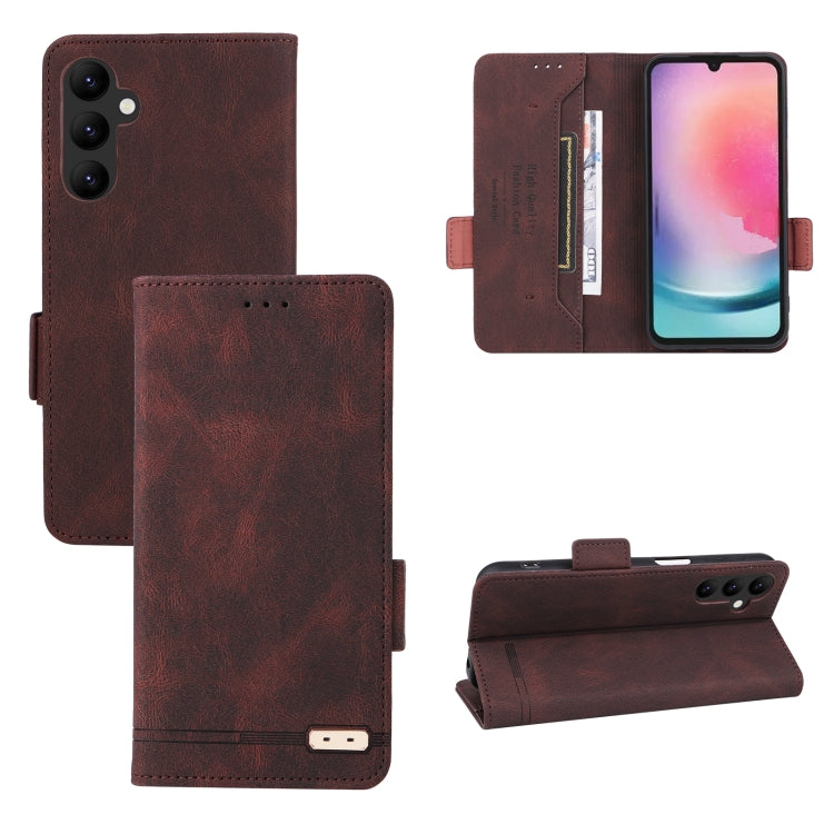 Magnetic Clasp Flip Leather Phone Case, For Honor X5, For Honor X9a 5G / Magic5 Lite, For Samsung Galaxy A24 4G, For Sony Xperia 1 V, For Sony Xperia 10 V
