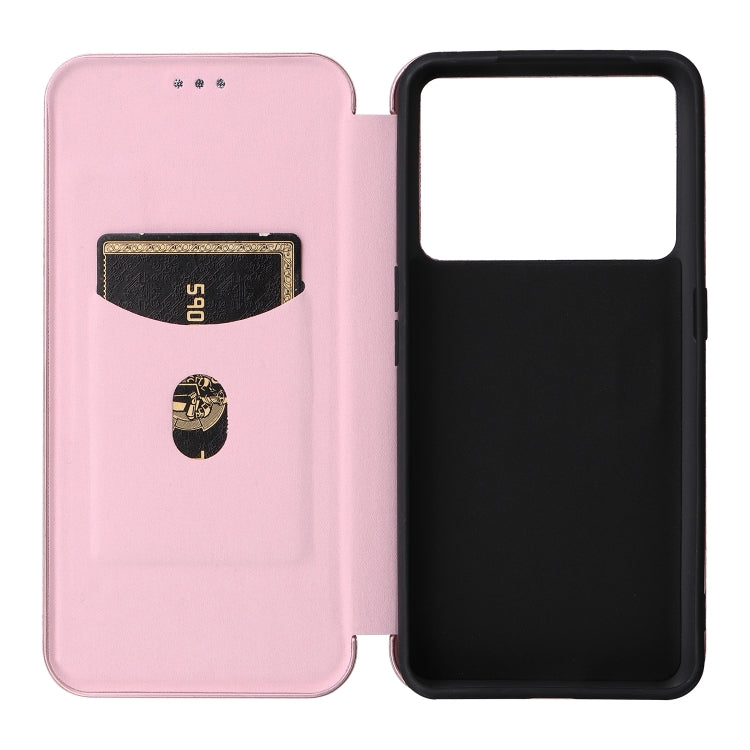 Carbon Fiber Texture Flip Leather Phone Case, For Realme GT Neo 5 / Realme GT 3, For Honor X5, For Samsung Galaxy A24 4G, For OnePlus 11R 5G