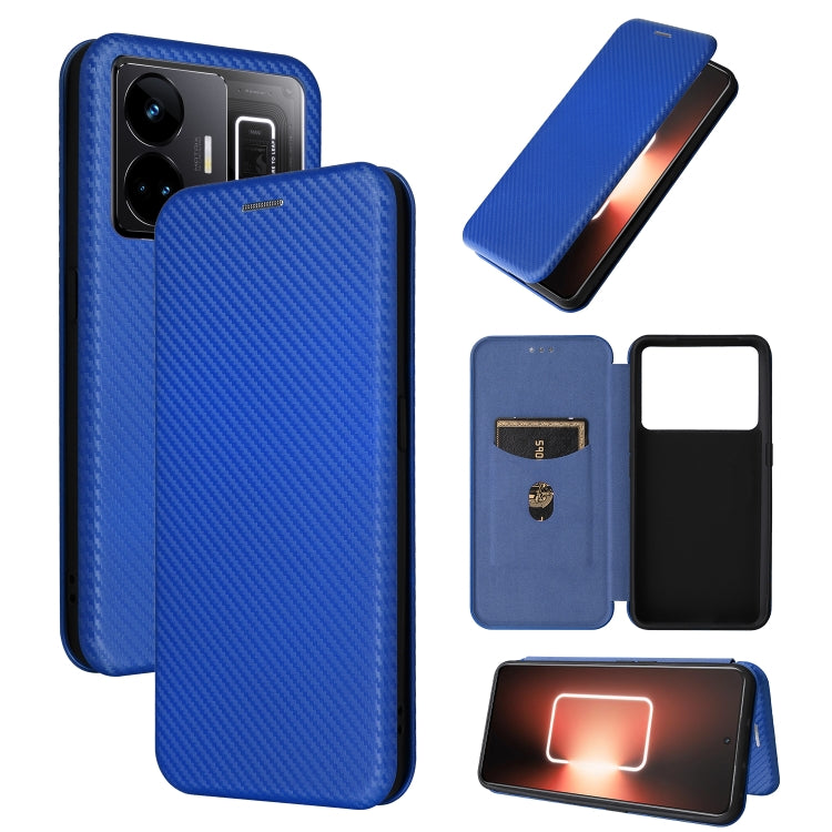 Carbon Fiber Texture Flip Leather Phone Case, For Realme GT Neo 5 / Realme GT 3, For Honor X5, For Samsung Galaxy A24 4G, For OnePlus 11R 5G