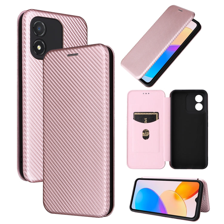 Carbon Fiber Texture Flip Leather Phone Case, For Realme GT Neo 5 / Realme GT 3, For Honor X5, For Samsung Galaxy A24 4G, For OnePlus 11R 5G