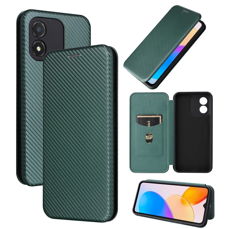 Carbon Fiber Texture Flip Leather Phone Case, For Realme GT Neo 5 / Realme GT 3, For Honor X5, For Samsung Galaxy A24 4G, For OnePlus 11R 5G