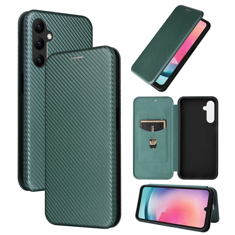 Carbon Fiber Texture Flip Leather Phone Case, For Realme GT Neo 5 / Realme GT 3, For Honor X5, For Samsung Galaxy A24 4G, For OnePlus 11R 5G
