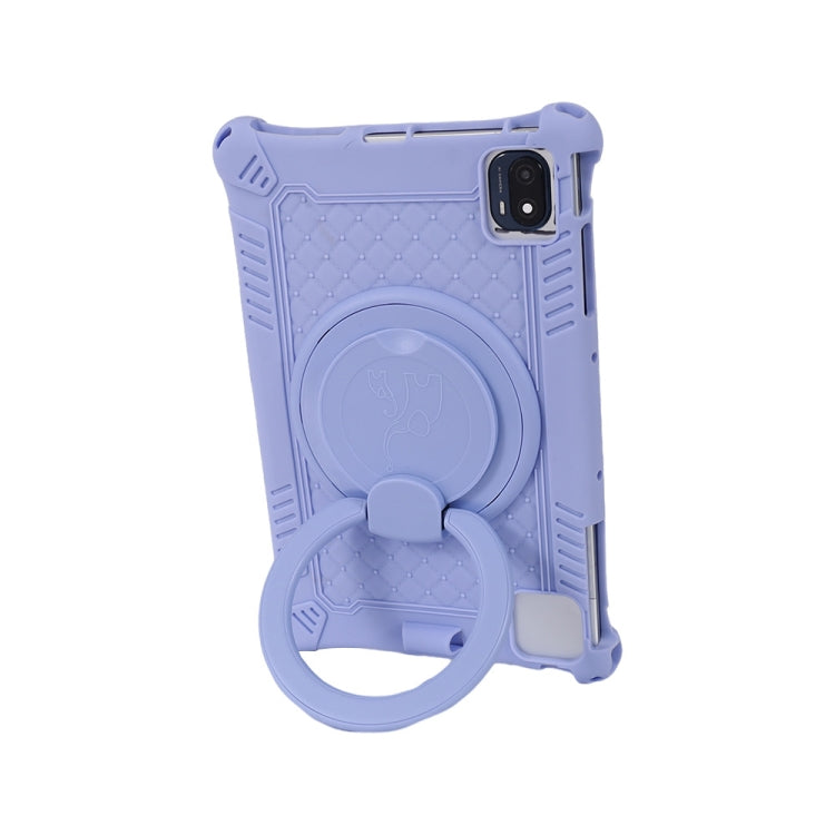 Portable Silicone Tablet Protective Case, For TCL 10 Tab Max 4G