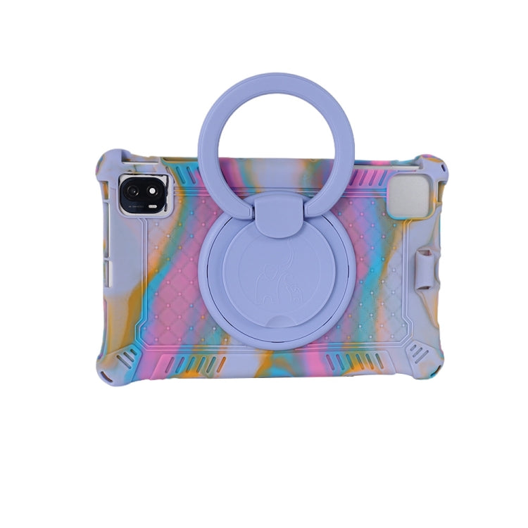 Portable Silicone Tablet Protective Case, For TCL 10 Tab Max 4G