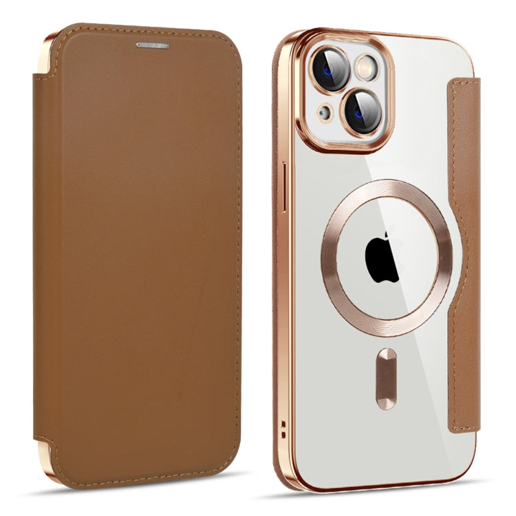MagSafe Magnetic RFID Anti-theft Leather Phone Case, For iPhone 14 Pro Max, For iPhone 14 Pro, For iPhone 14, For iPhone 14 Plus, For iPhone 13 Pro Max, For iPhone 13 Pro