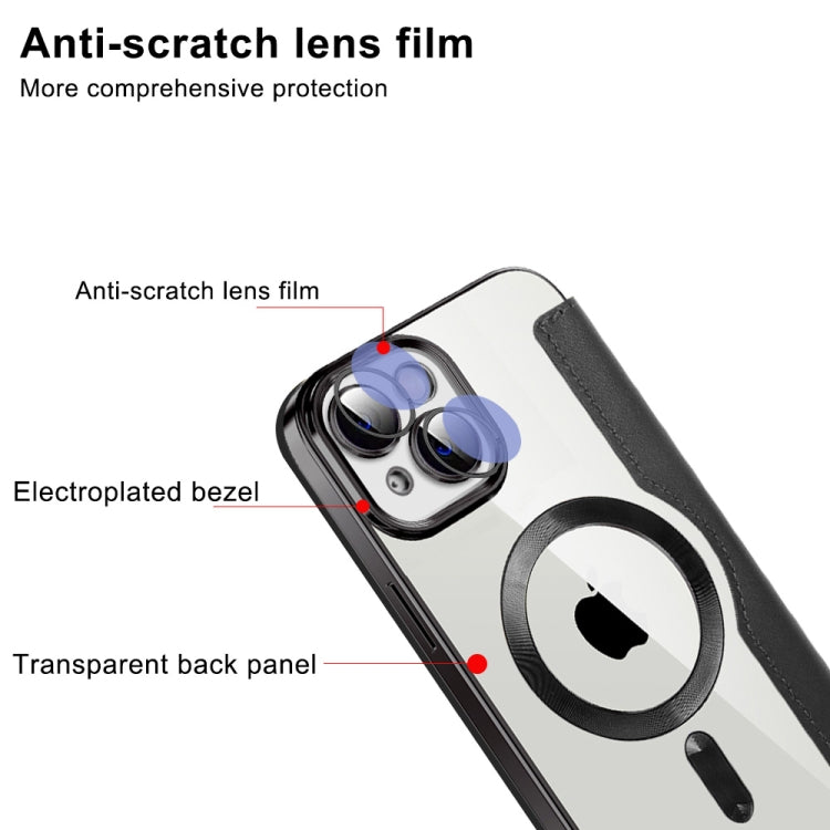 MagSafe Magnetic RFID Anti-theft Leather Phone Case, For iPhone 13, For iPhone 12 Pro Max, For iPhone 12 Pro, For iPhone 12, For iPhone 11 Pro Max, For iPhone 11