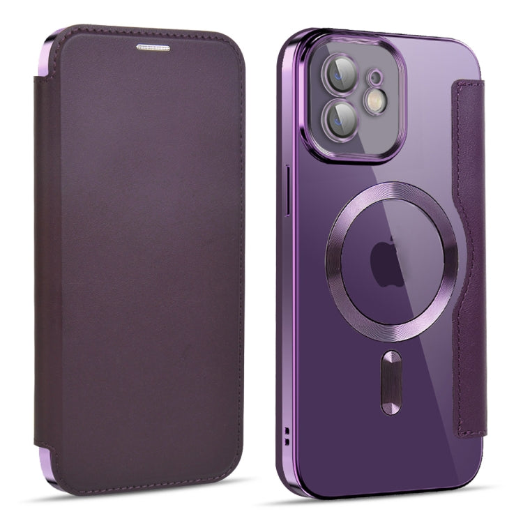 MagSafe Magnetic RFID Anti-theft Leather Phone Case, For iPhone 13, For iPhone 12 Pro Max, For iPhone 12 Pro, For iPhone 12, For iPhone 11 Pro Max, For iPhone 11