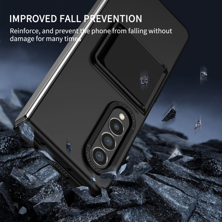 Three-dimensional Folding Holder PC Phone Case, For Samsung Galaxy Z Fold3 5G, For Samsung Galaxy Z Fold4 5G, For Samsung Galaxy Z Flip3 5G, For Samsung Galaxy Z Flip4 5G