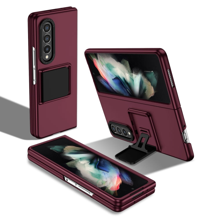 Three-dimensional Folding Holder PC Phone Case, For Samsung Galaxy Z Fold3 5G, For Samsung Galaxy Z Fold4 5G, For Samsung Galaxy Z Flip3 5G, For Samsung Galaxy Z Flip4 5G