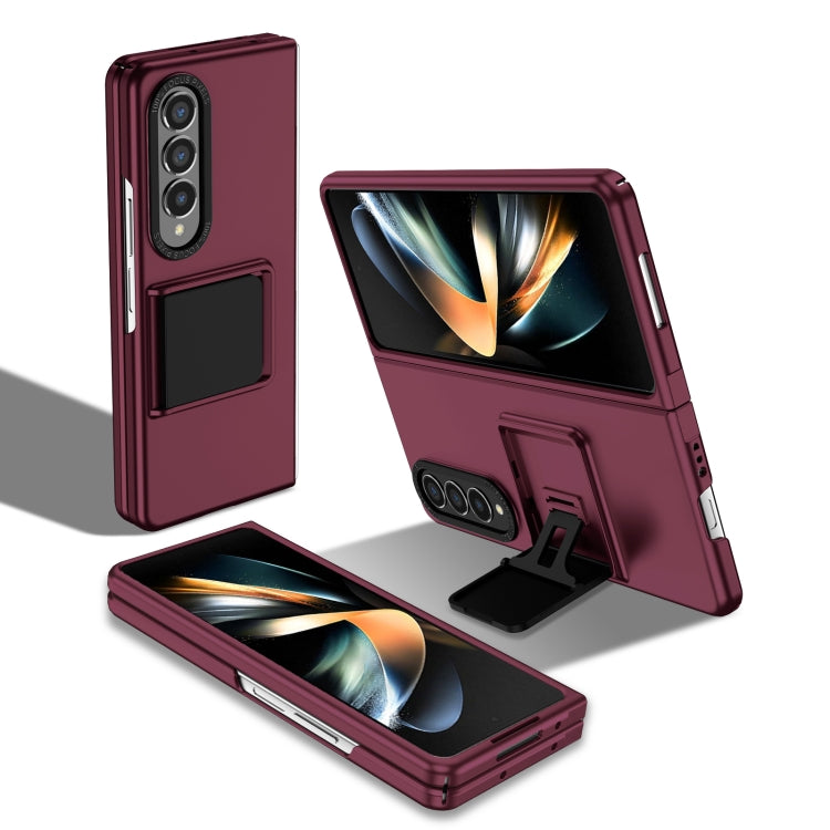 Three-dimensional Folding Holder PC Phone Case, For Samsung Galaxy Z Fold3 5G, For Samsung Galaxy Z Fold4 5G, For Samsung Galaxy Z Flip3 5G, For Samsung Galaxy Z Flip4 5G
