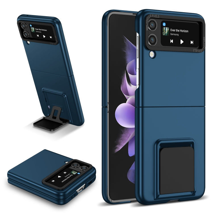 Three-dimensional Folding Holder PC Phone Case, For Samsung Galaxy Z Fold3 5G, For Samsung Galaxy Z Fold4 5G, For Samsung Galaxy Z Flip3 5G, For Samsung Galaxy Z Flip4 5G