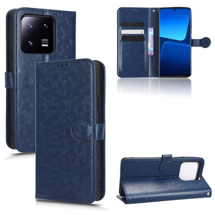 Honeycomb Dot Texture Leather Phone Case, For Xiaomi 13, For Xiaomi 13 Pro, For Xiaomi 12 Ultra, For Xiaomi Redmi Note 12 5G, For Xiaomi Redmi Note 12 Pro 5G, For Xiaomi Redmi Note12 Pro+, For Xiaomi Redmi K60 5G / K60 Pro / K60 Championship Edition   ...