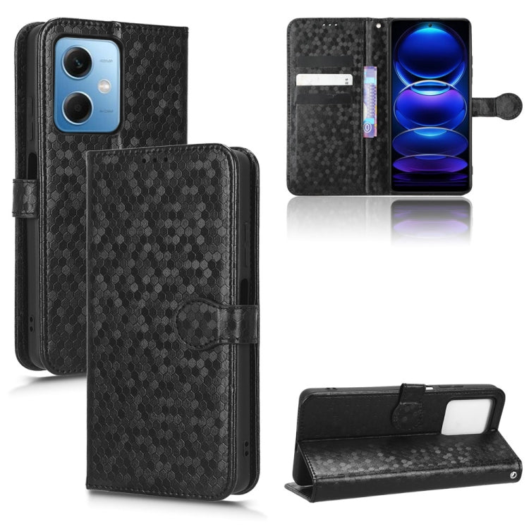 Honeycomb Dot Texture Leather Phone Case, For Xiaomi 13, For Xiaomi 13 Pro, For Xiaomi 12 Ultra, For Xiaomi Redmi Note 12 5G, For Xiaomi Redmi Note 12 Pro 5G, For Xiaomi Redmi Note12 Pro+, For Xiaomi Redmi K60 5G / K60 Pro / K60 Championship Edition   ...