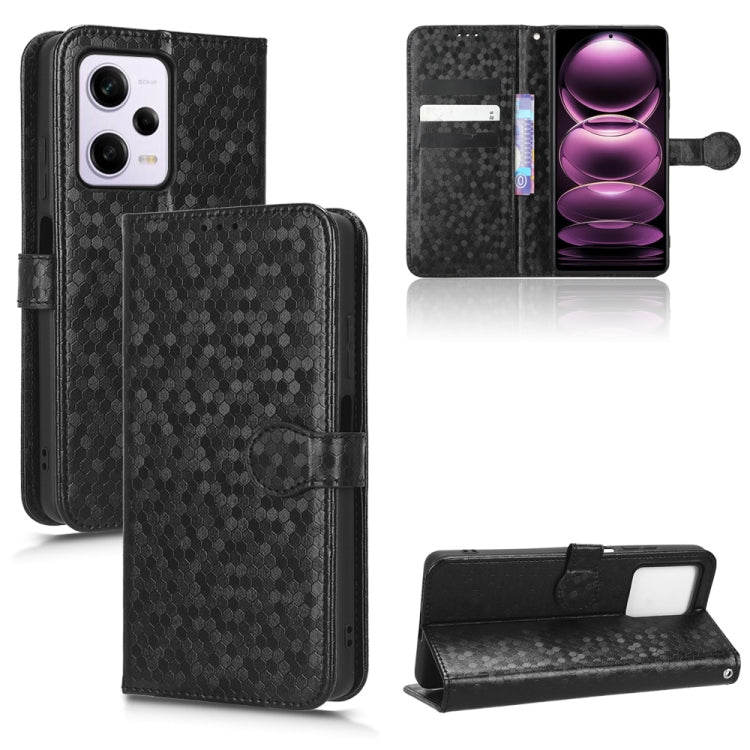 Honeycomb Dot Texture Leather Phone Case, For Xiaomi 13, For Xiaomi 13 Pro, For Xiaomi 12 Ultra, For Xiaomi Redmi Note 12 5G, For Xiaomi Redmi Note 12 Pro 5G, For Xiaomi Redmi Note12 Pro+, For Xiaomi Redmi K60 5G / K60 Pro / K60 Championship Edition   ...